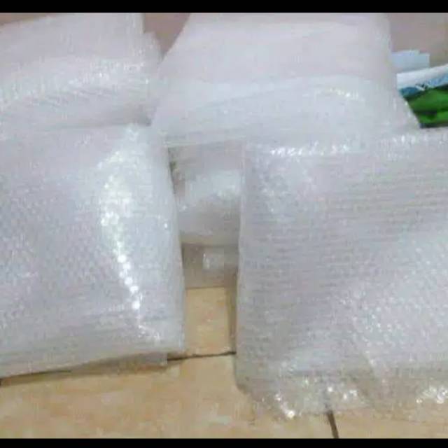 

bubble warp tambahan keamanan