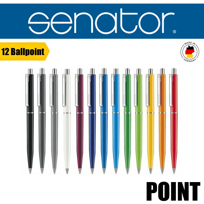 

Pulpen Plastik Senator 2826 pena promosi Berkualitas Isi 12 pcs