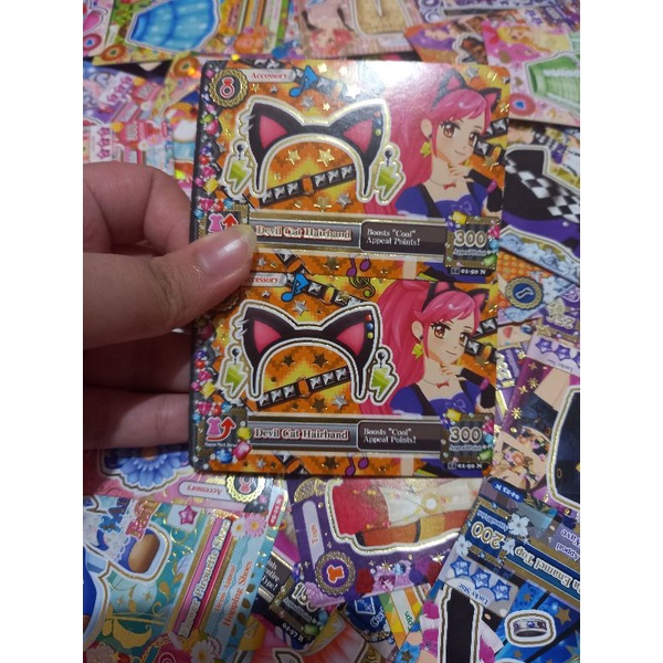 Devil Cat Hairband Seira || Aikatsu Card || Rare Card
