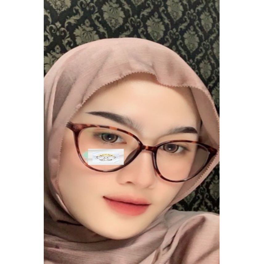 FRAME CAT EYE | PHOTOCROMIC NORMAL | ANTI RADIASI BISA MINUS free box lap