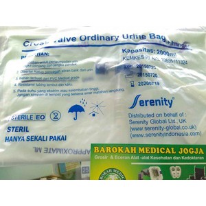 Urine Bag Plus Hanger Serenity