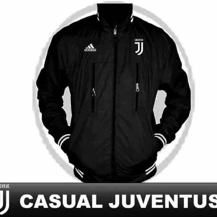LIMITE EDITION JAKET JERSEY MU PARKA BOMBER PREMIUM ORIGINAL - Hitam