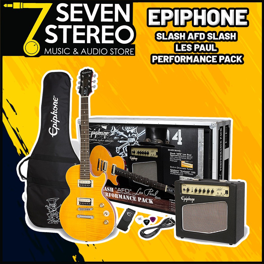 Epiphone Slash AFD Slash Les Paul Performance Pack