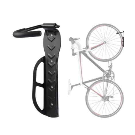 [SEPEDA] - TaffSPORT Gantungan Dinding Sepeda Bike Wall Hook Hanger - 56921 - Black