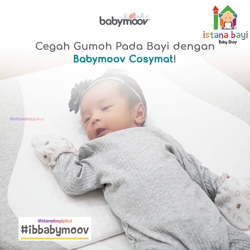 Babymovv Cosymat Smokey A050008/ Bantal Bayi / alas Tidur Anak