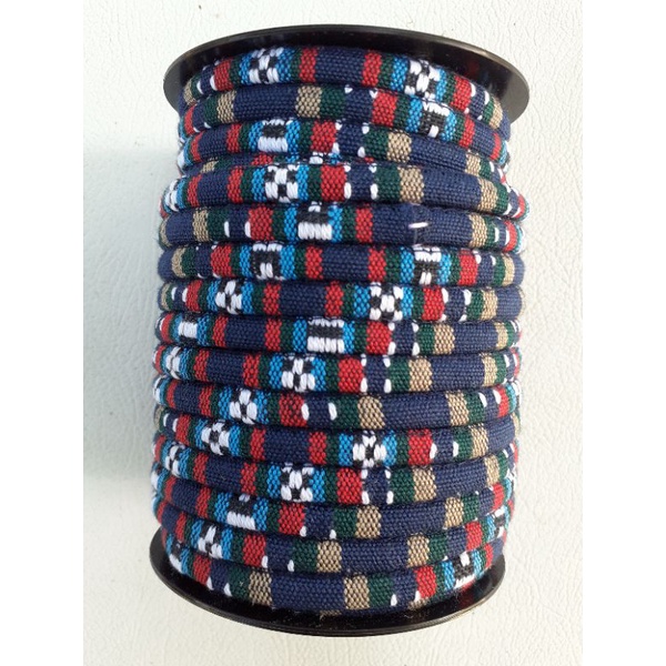 Tali Motif Tenun Tali Gelang Tenun Etnik Unik etnic ethnic indian lombok Tali Kalung Masker-24