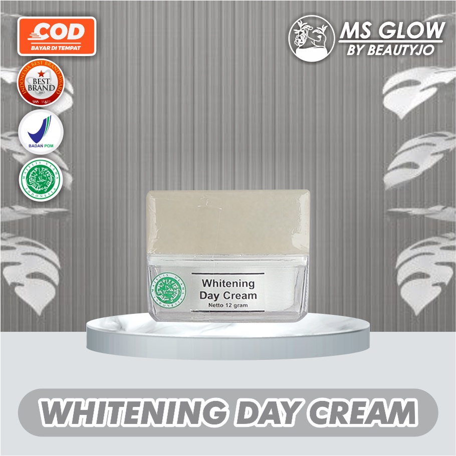 Whitening Day Cream / BB CREAM / BB CREAM CICA ACNE MsGlow SPF 30 BPOM Mencegah flek hitam