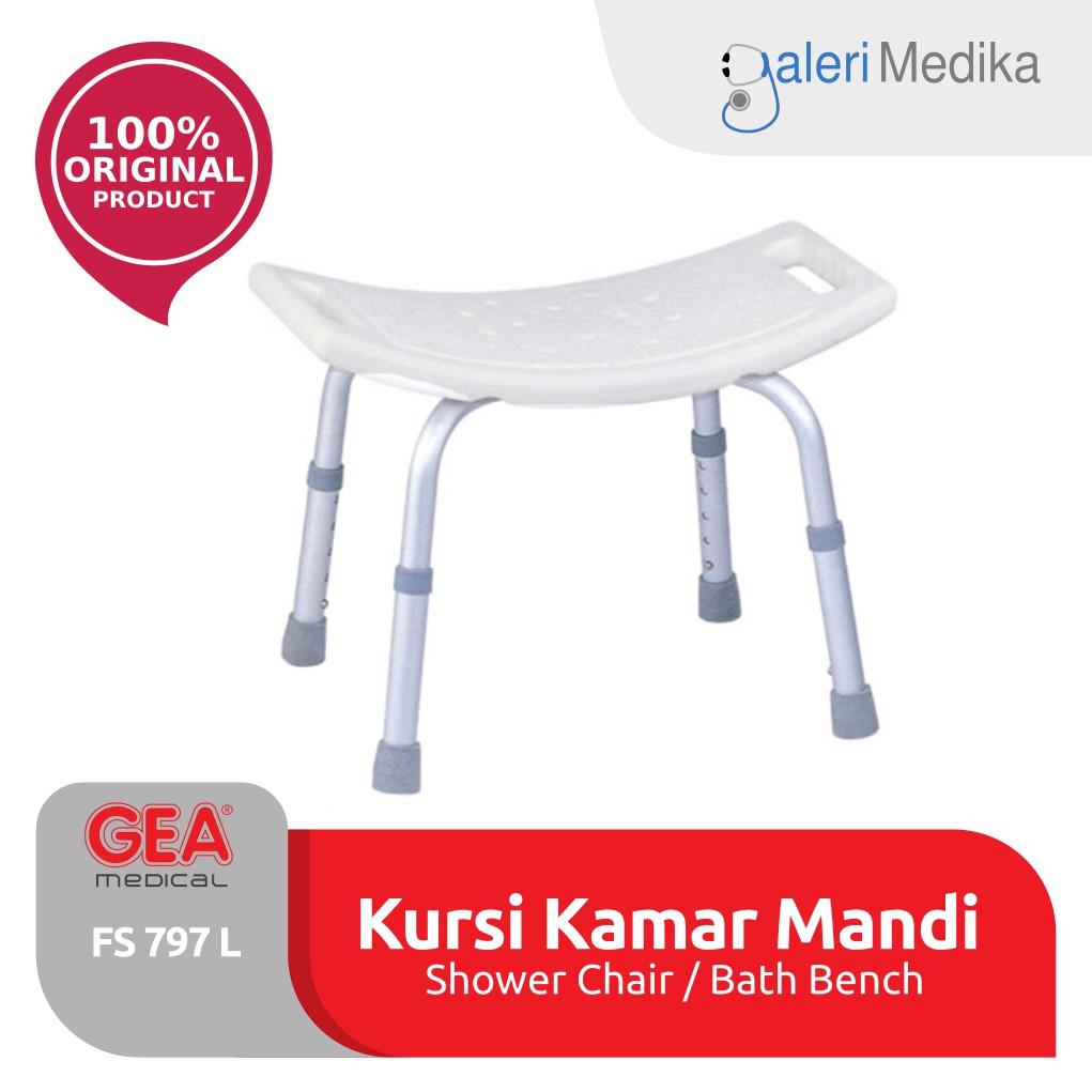 Shower Chair Kursi Mandi GEA FS797L / FS 797 L / FS-797L