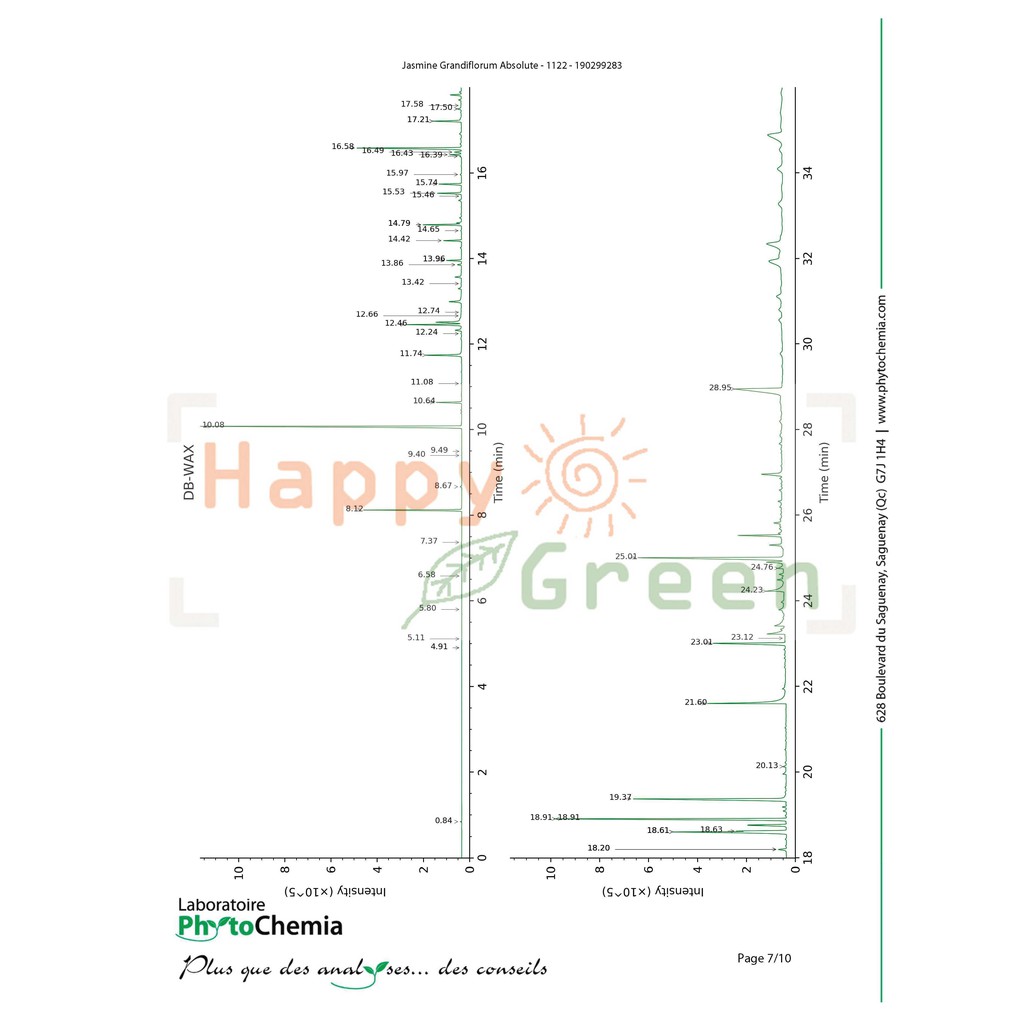 Happy Green Jasmine Grandiflorum Essential Oil  - Minyak Melati Grandiflorum