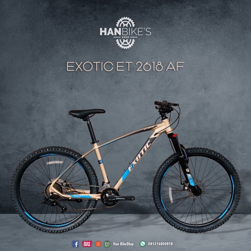 Sepeda Gunung MTB Exotic ET 2618 AF Alloy
