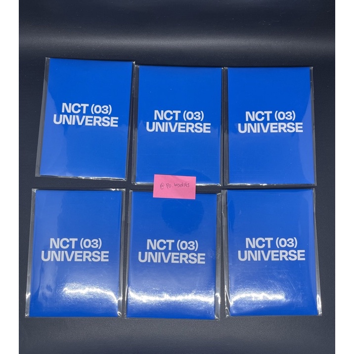 [Ready Sealed] ID Card + Photocard Set MD Universe Trading Card NCT