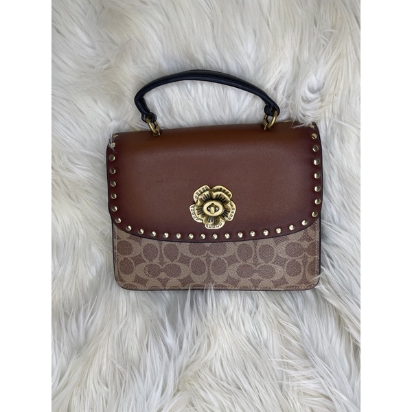 preloved tas coach  bunga lengkap seri