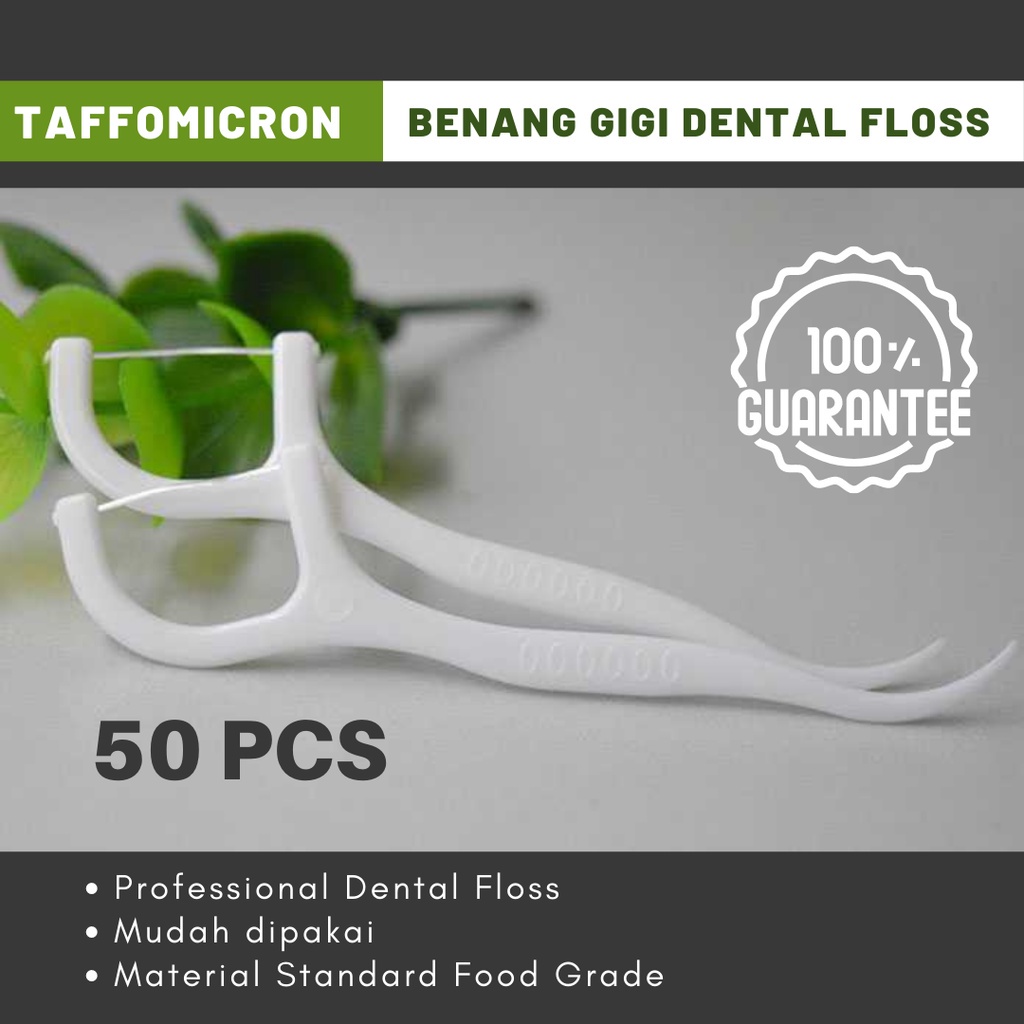 Benang Gigi Dental Floss Pembersih Gigi isi 50