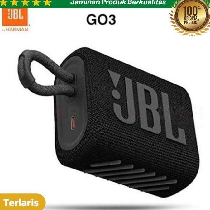 SPEAKER BLUETOOTH JBL GO 3 WIRELESS SPEAKER PORTABLE JBL GO3 ORIGINAL FBGDF64654