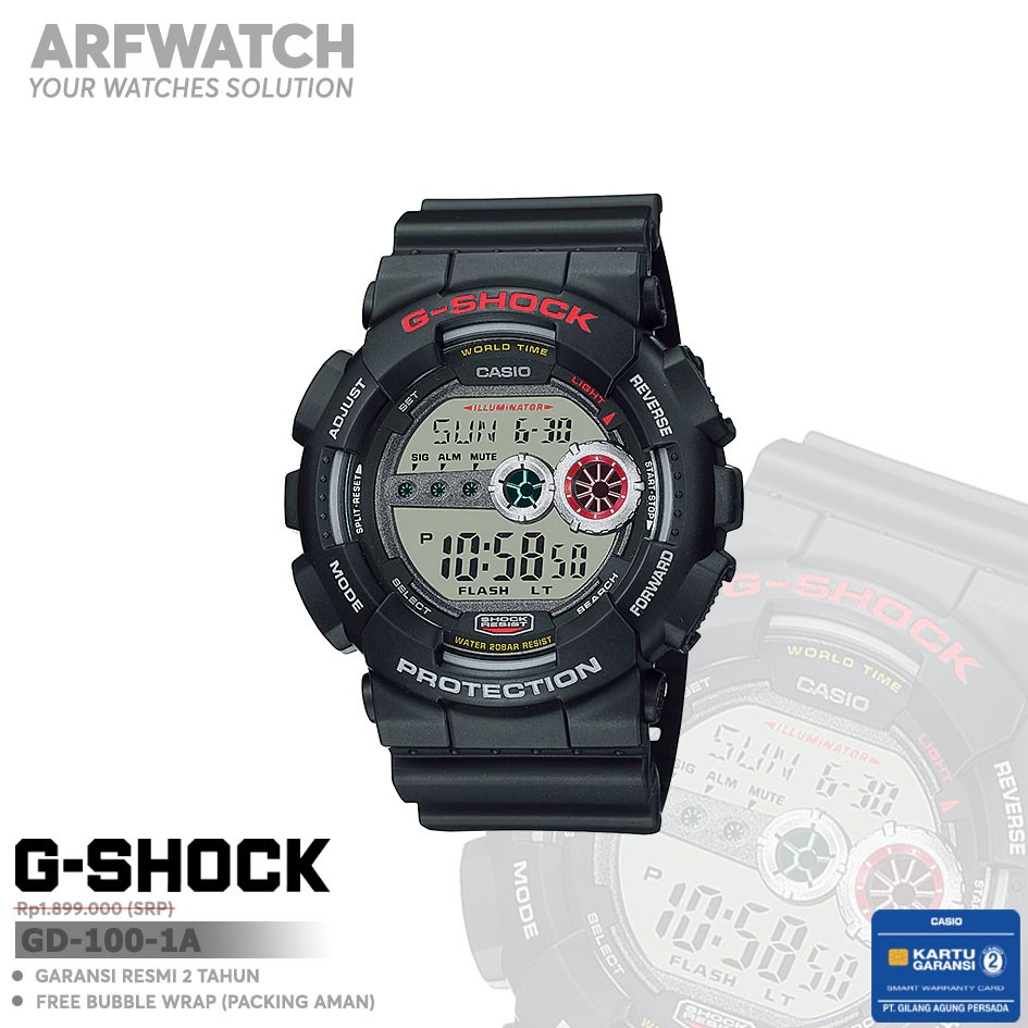 Casio G-Shock GD-100-1A / GD-100-1ADR Original