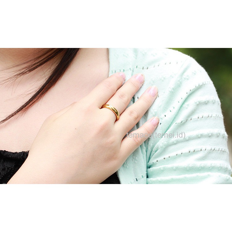 CINCIN WANITA CINCIN CANTIK CINCIN TITANIUM CINCIN KRISTAL PERHIASAN JARI CANTIK