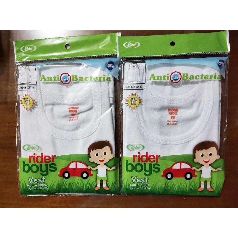 SINGLET RIDER ANAK LAKI LAKI POLOS R 224 BBP