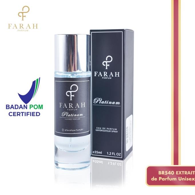 Farah Parfum Br540 Extrait De Parfum Unisex - Platinum - Parfum Unisex Ak