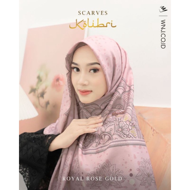 Scarves Kolibri '22 Segiempat Motif by Wanoja