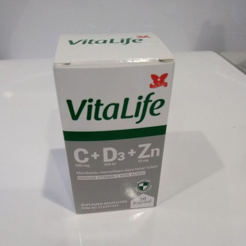 Vitalife c+D3+Zn isi kapsul
