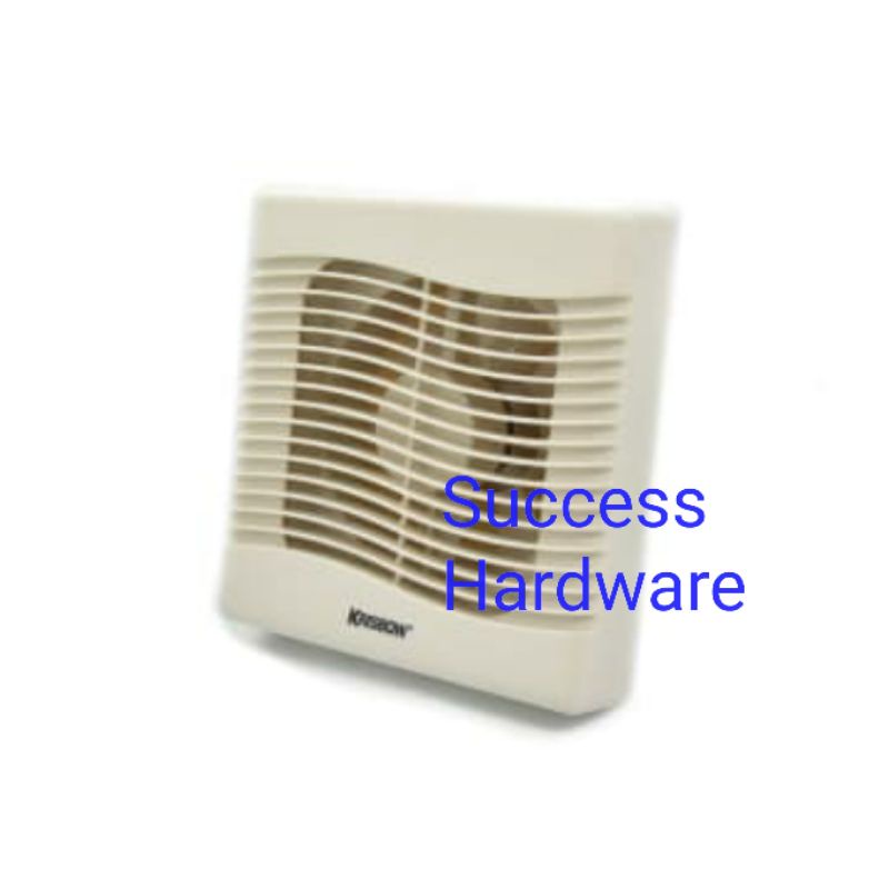 KRISBOW EXHAUST FAN DINDING 8 INCI WALL FAN VENTILATING W/PULL CONTROL