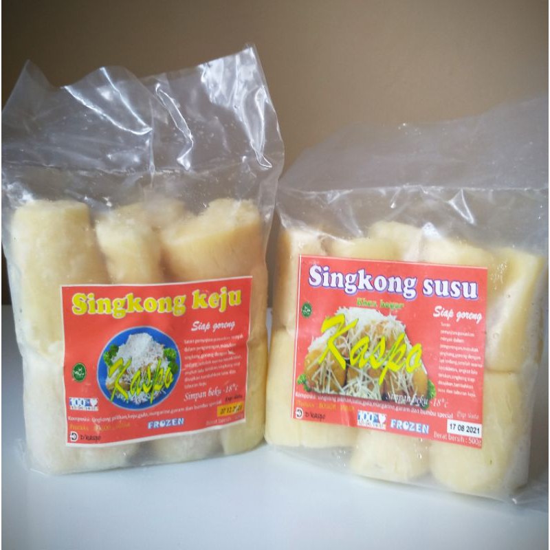 

Singkong frozen D'KASPO 500g