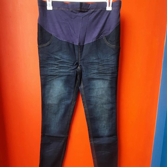 Celana Hamil Bisa COD Wanita Bumil Celana Ibu Hamil Bahan Stretch Murah Melar O9V1 Maternity Pants M