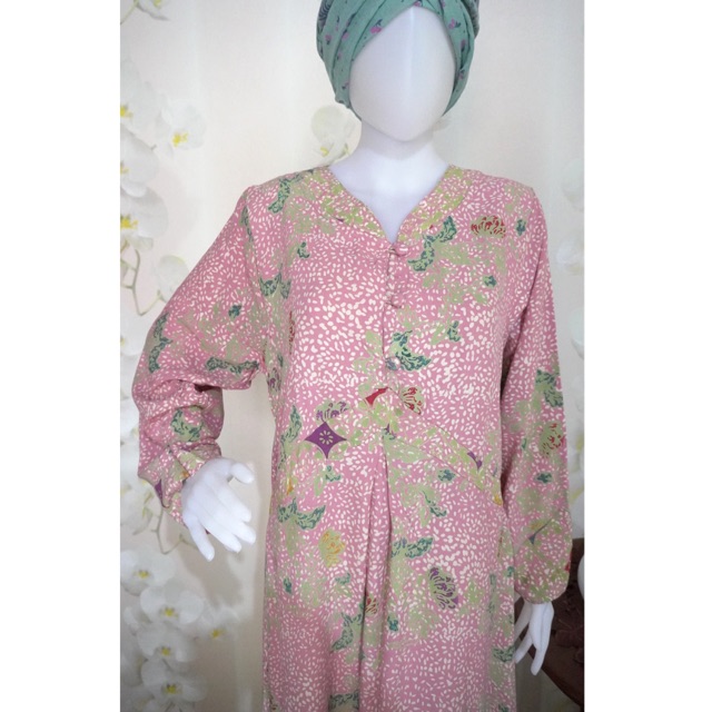 long dress huza, daster huza, batik huza