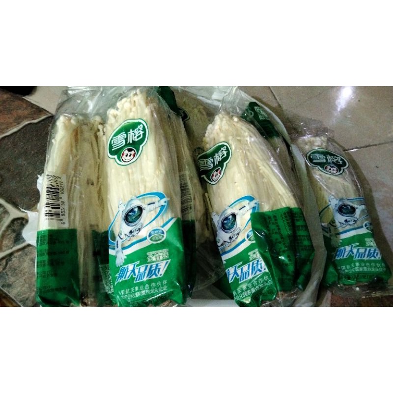 

jamur enoki