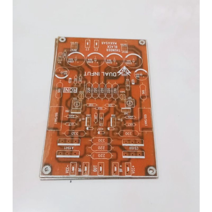 PCB POWER ITALI 3000W Mono MONTARBO Fiber FR4