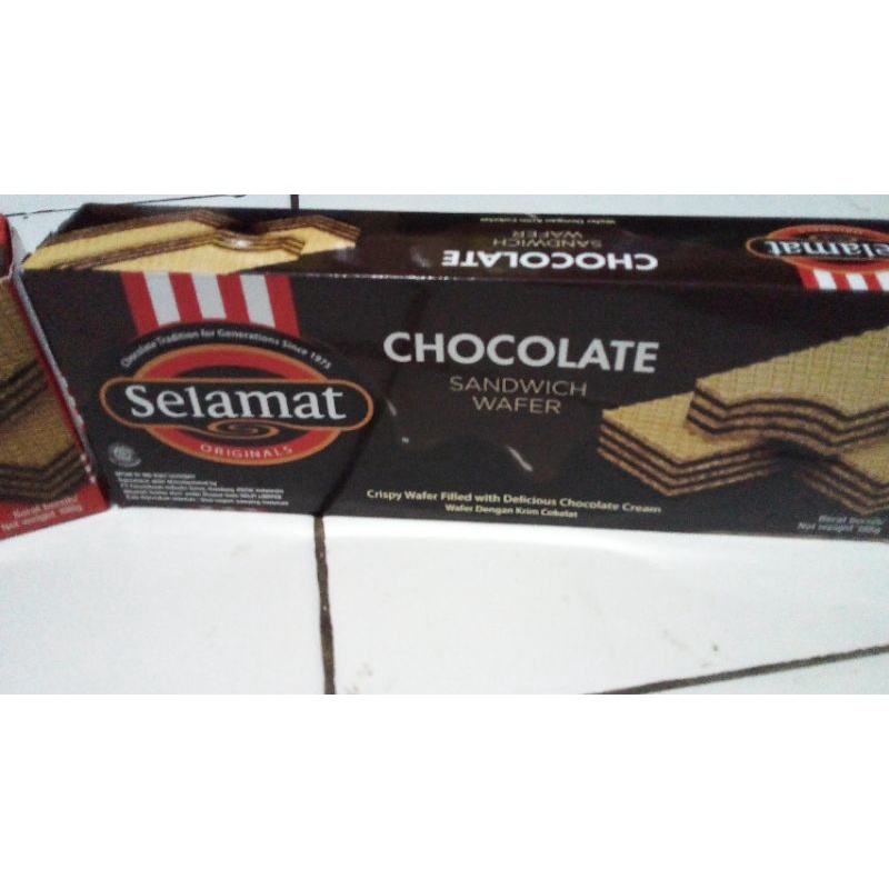 

wafer selamat chocolate&double chocolate 198 gram