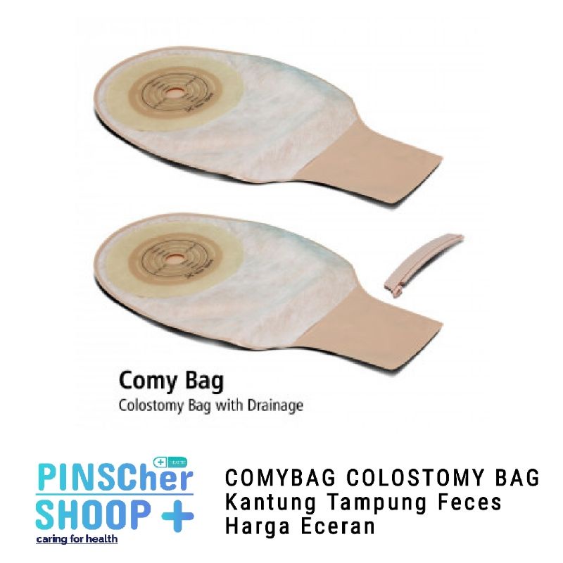 KANTONG KOLOSTOMI COLOSTOMY BAG COMYBAG KANTONG FECES SATUAN