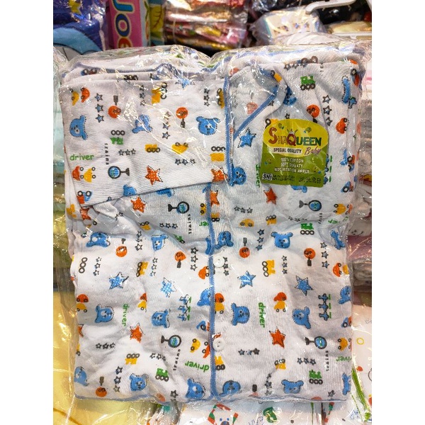 12 pcs BAJU BABY Shaqueen tangan panjang