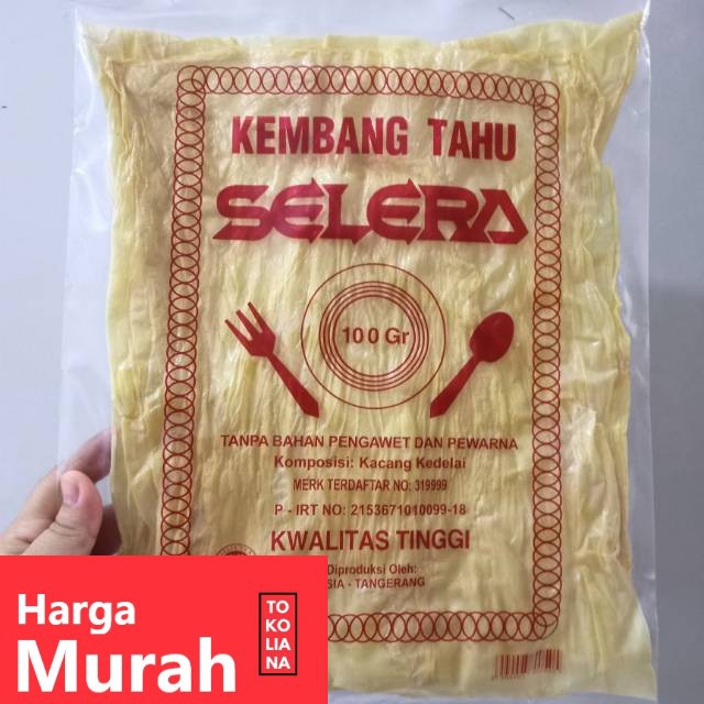 Jual Kembang Tahu Selera Per Kemasan 100 Gr Shopee Indonesia