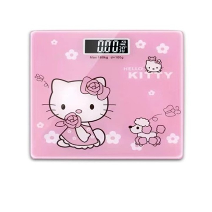 [COD] Timbangan Berat Badan Digital Karakter Hello Kity dan Doraemon,Timbangan Lucu