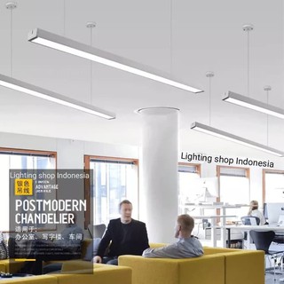 Lampu gantung lampu plafon kap panjang led office hanging Lampu gantung lampu plafon kap panjang led office hanging