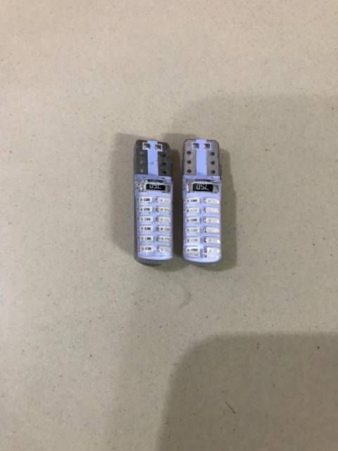 (INDO 168)Lampu Sen Senja T10 Mobil Motor 24 led 12 volt nyala mateng