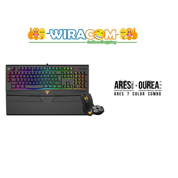 GAMDIAS ARES 7 COLOR + OUREA FPS Gaming Keyboard & Mouse Combo