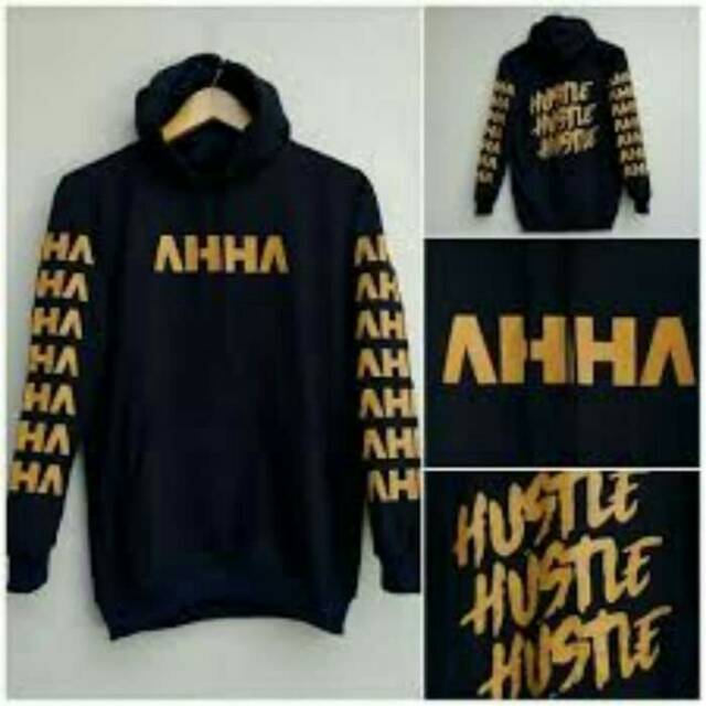 Jaket AHHA HITAM ORIGINAL