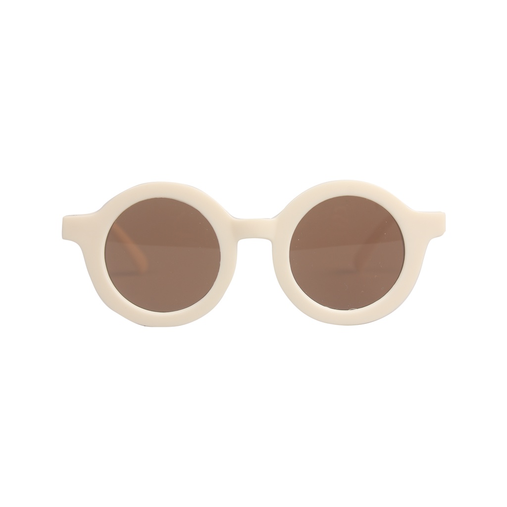 Kyeoka by Mayonette Plain Loop Kacamata Anak Hitam Trendy Fashion Korean Style Impor-Cream