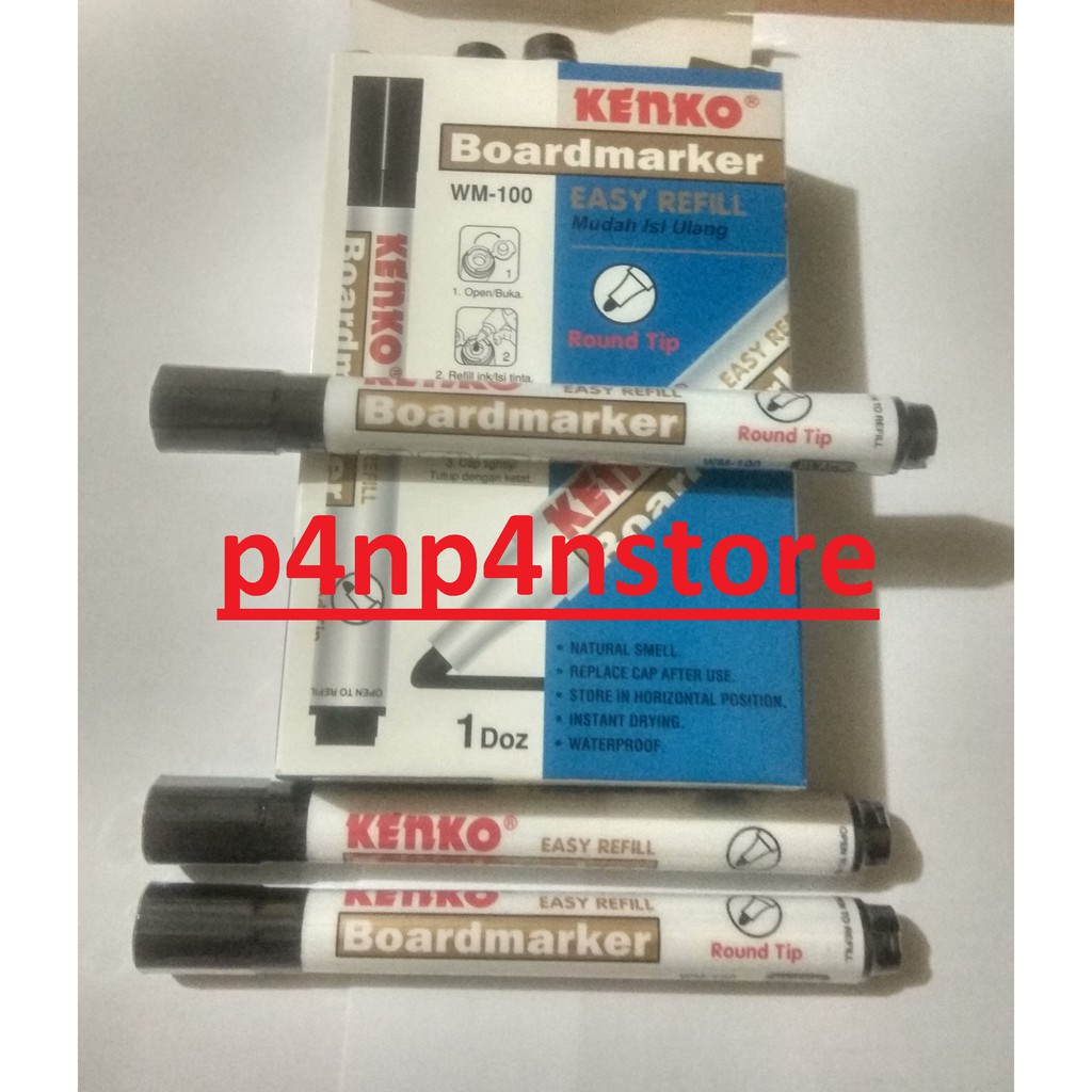 

SPIDOL White Board Marker KENKO WM-100 (BLACK)