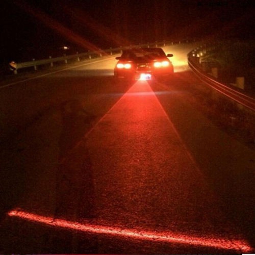 Pattern Anti-Collision Car End Rear Tail Fog Driving Laser Caution Light