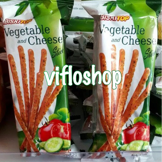 

BISKITOP VEGETABLE AND CHEESE STICK/ BISKUIT VEGETABLE AND CHEESE