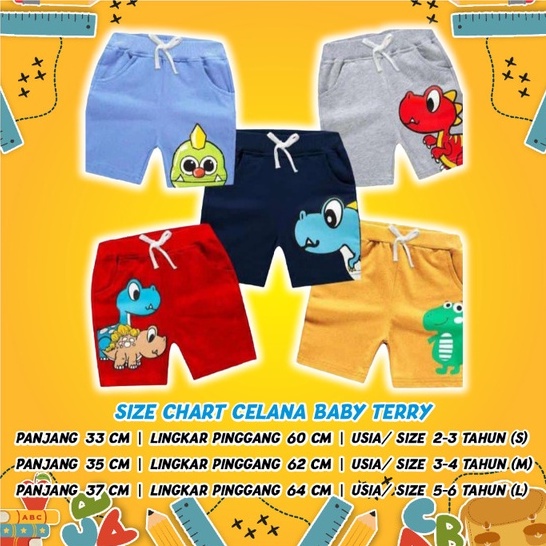 Second star celana pendek anak perempuan laki - laki unisex warna biru biru muda