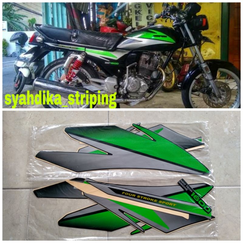 STIKER STRIPING LIS BODY HONDA GL PRO NEO TECH THN 1996