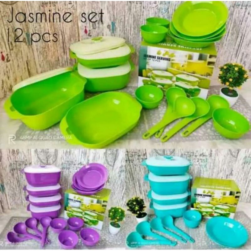 jasmine serving set 12 pcs