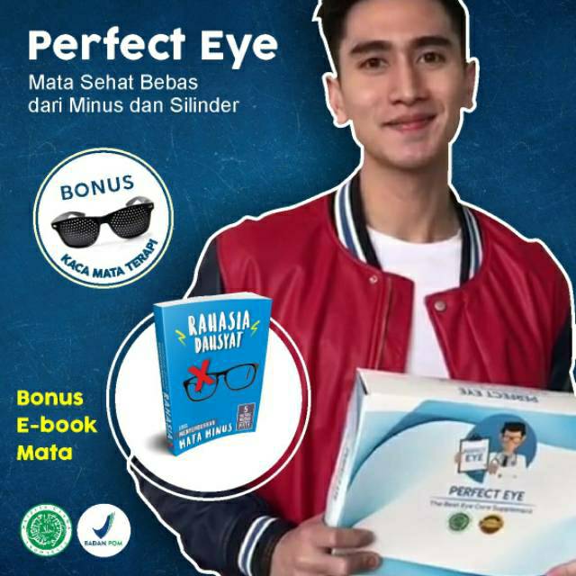 PAKET MATA MINUS PERFECT EYE ORIGINAL FREE SECRET DAN PANDUAN