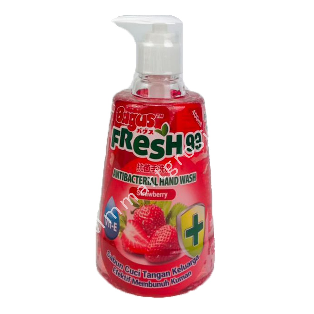 Bagus Fresh99 / Hand Wash Strawberry / Sabun Cuci Tangan / 400ml