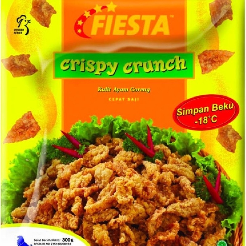 

KULIT AYAM / CRISPY CRUNCH NUGGET FIESTA 300GR