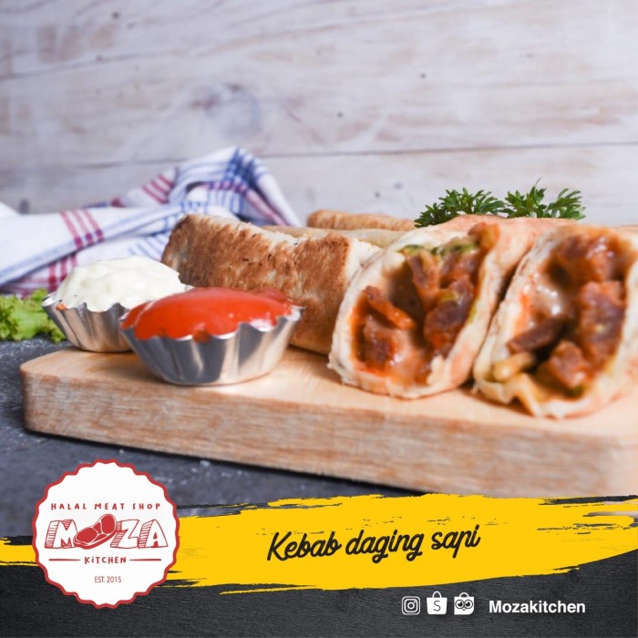 

KEBAB Daging sapi TIDAK PEDAS - BARU